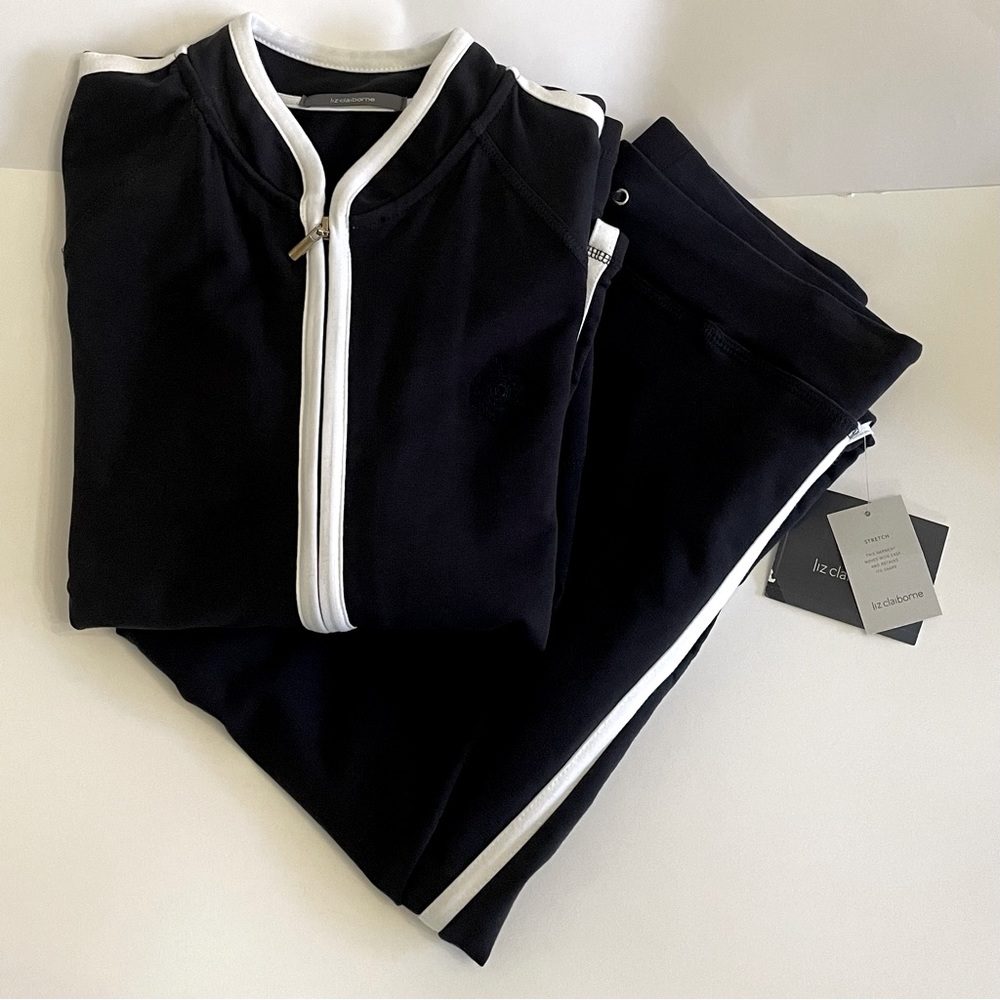 Liz Claiborne - Navy Lounge Sweatsuit
